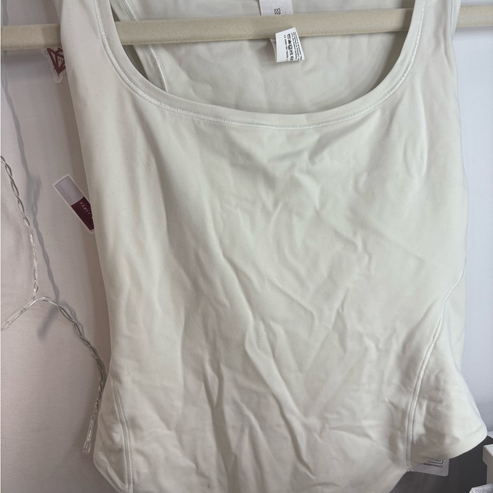 Lululemon Wundermost Square-Neck Bodysuit XXS